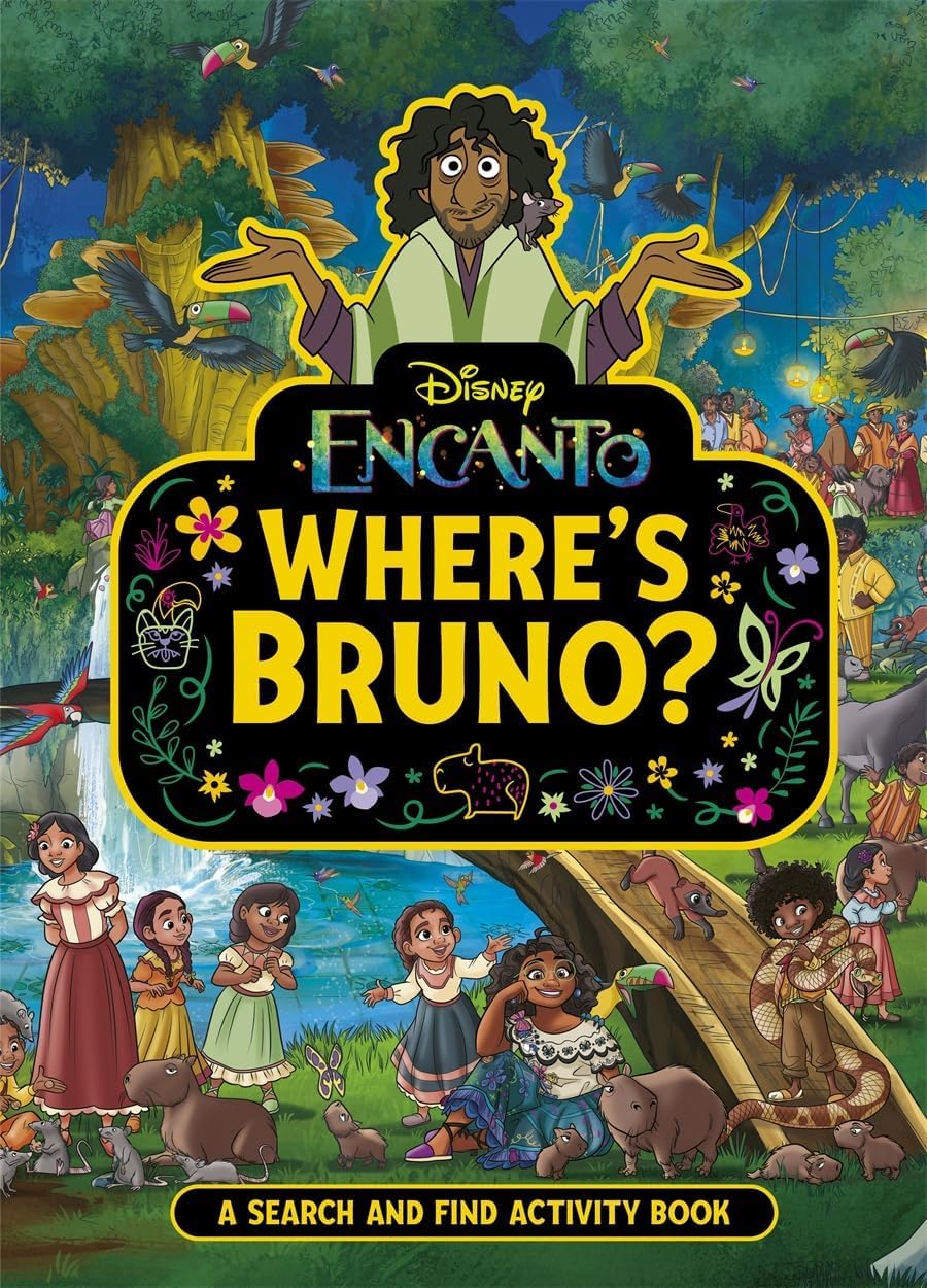 Close-up of the Search and Find collection set box showing colorful character artwork on the packaging.
