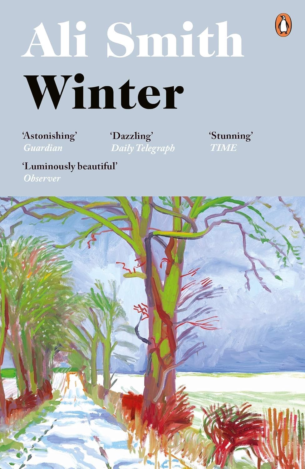 Seasonal Quartet by Ali Smith - front cover of Spring paperback novel