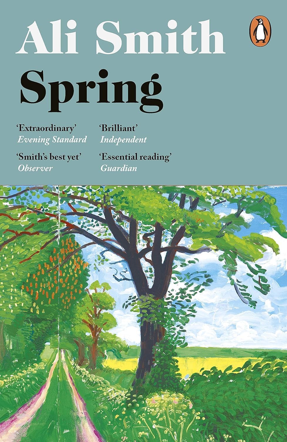Seasonal Quartet by Ali Smith - front cover of Summer paperback novel