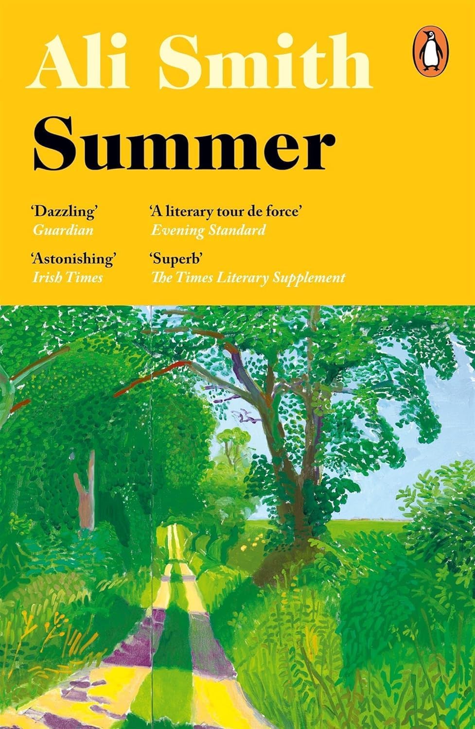 Seasonal Quartet by Ali Smith 4 Books Collection Set - all four paperback novels shown together