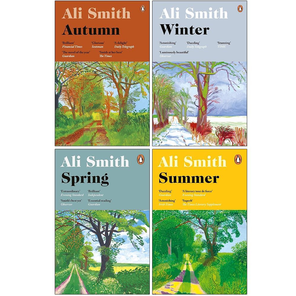Seasonal Quartet by Ali Smith 4 Books Collection Set - front cover of Autumn paperback