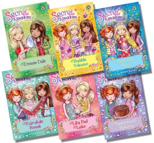 Secret Kingdom 6 Book Collection Set by Rosie Banks - paperback front covers showing all six titles