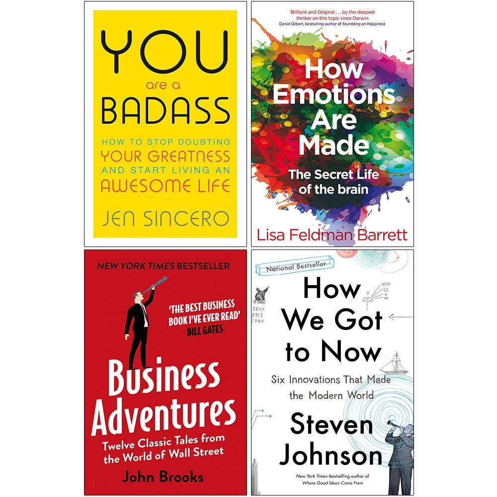 Front cover of You Are a Badass by Jen Sincero, paperback edition, part of the Self-Help & Business Classics 4 book set