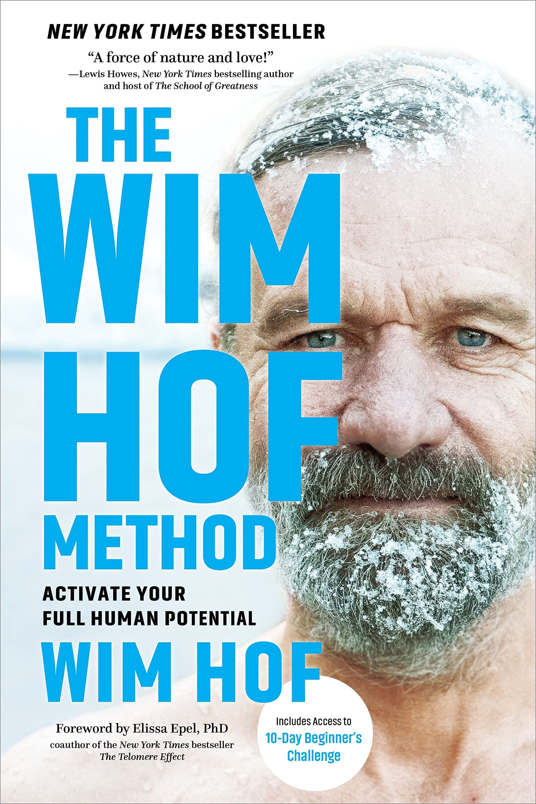 The Wim Hof Method paperback book cover by Wim Hof from the self-help 4 books collection set