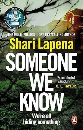 Front cover of Not a Happy Family paperback thriller by Shari Lapena