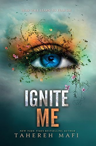 Shatter Me series 9-book paperback set arranged in a row highlighting each cover design.
