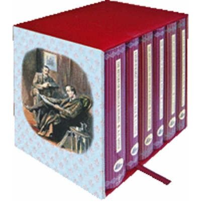 Sherlock Holmes Collector's Library 6-book hardback box set by Arthur Conan Doyle, front cover of boxed collection