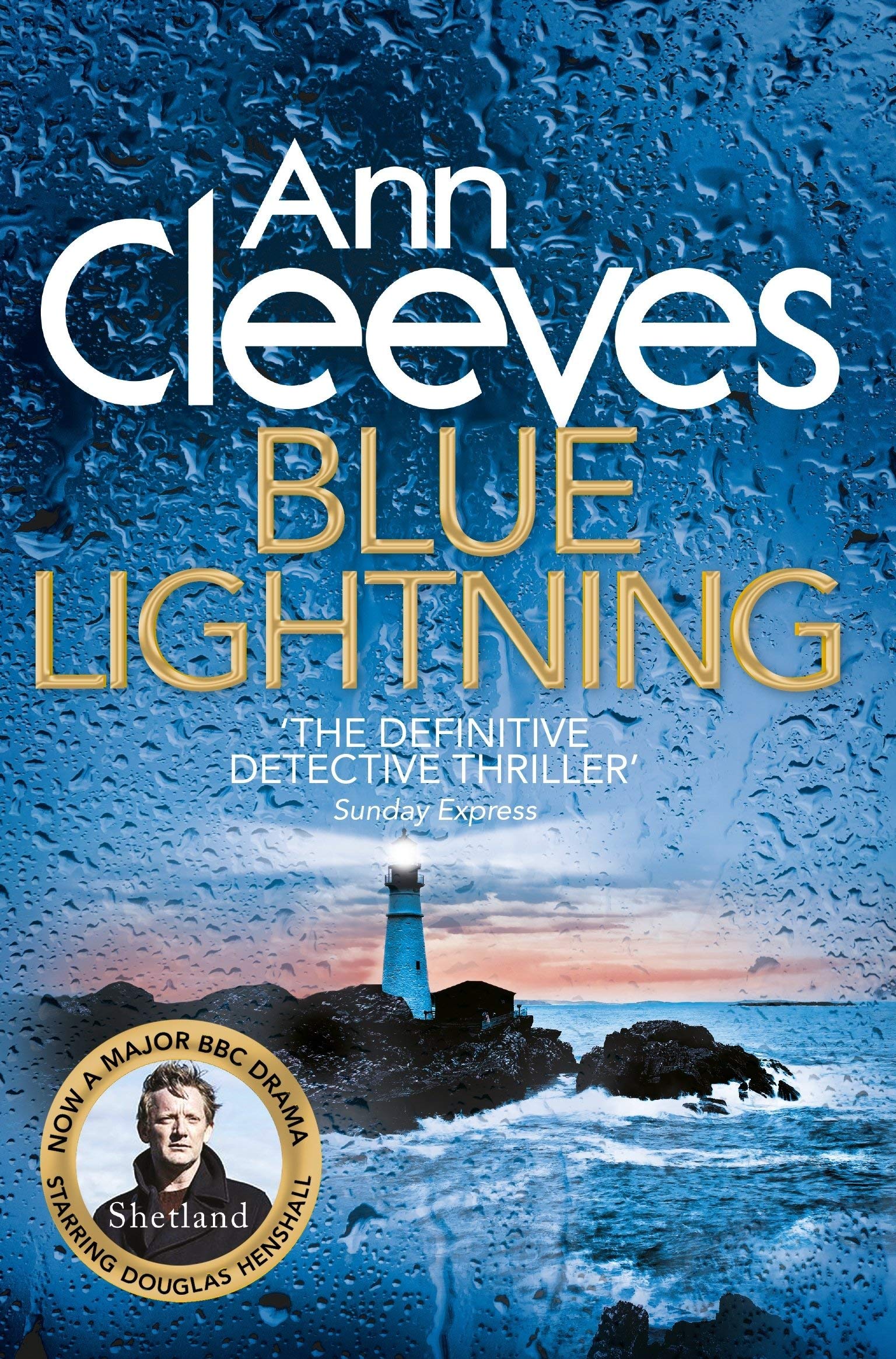 Thin Air paperback cover, book 6 in Ann Cleeves' Shetland crime series