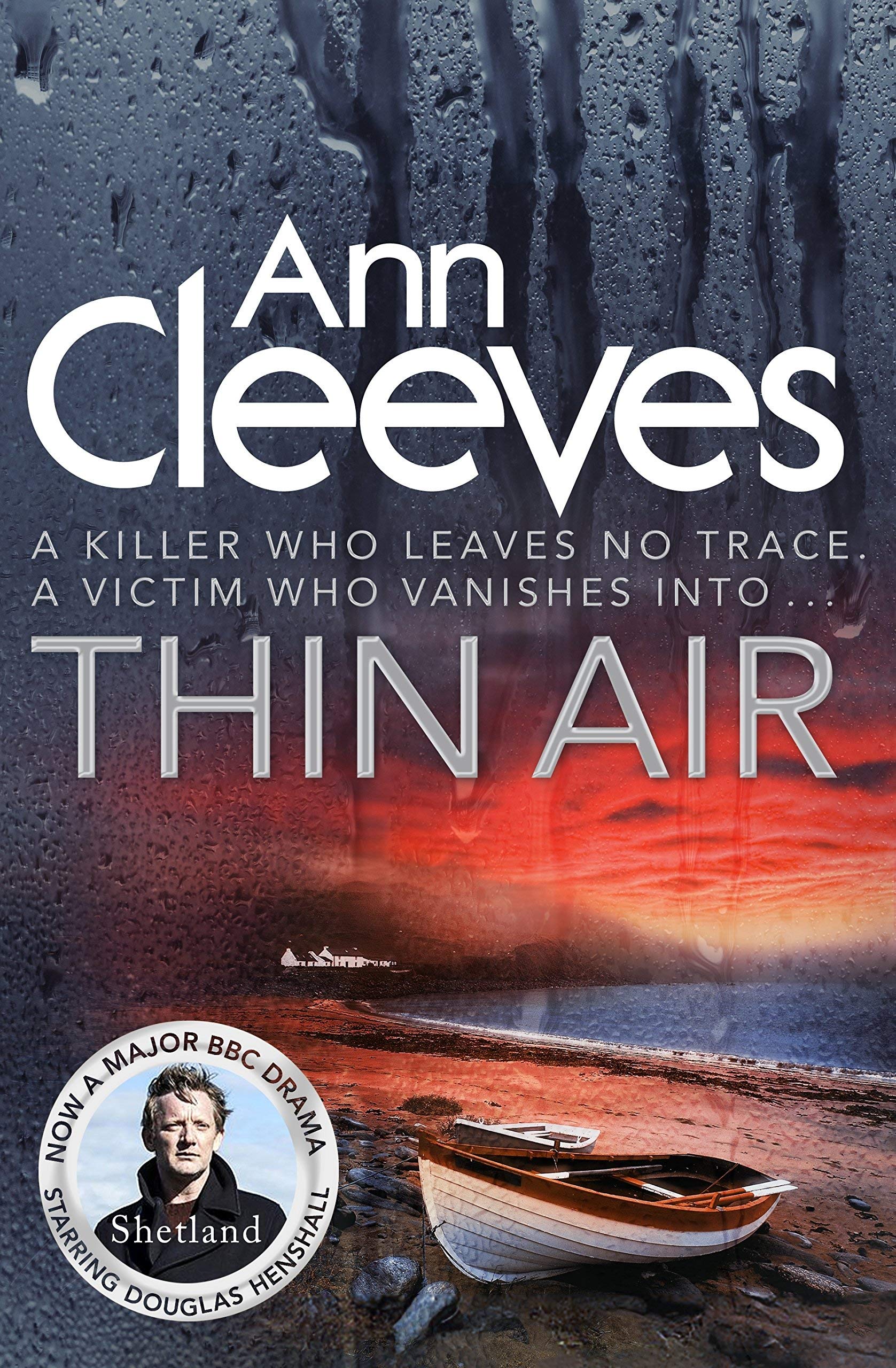 Wild Fire paperback cover, book 8 and series finale in Ann Cleeves' Shetland crime series