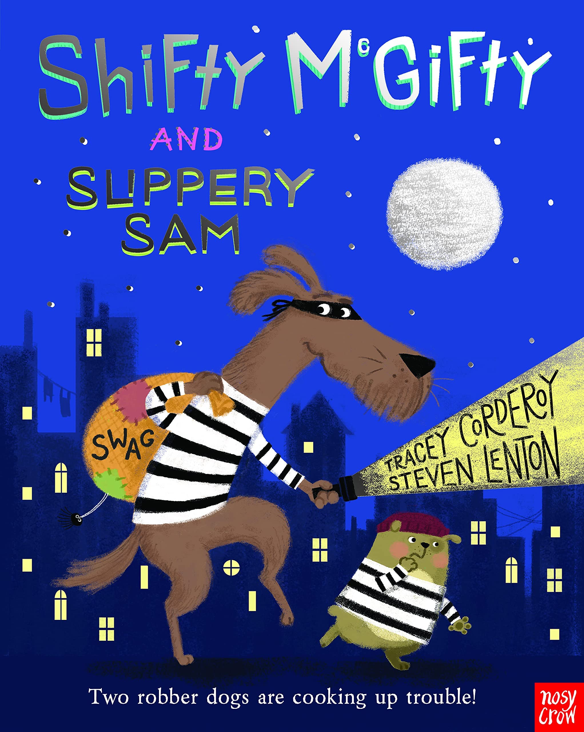 All 5 paperback books in the Shifty McGifty and Slippery Sam collection fanned out showing individual covers