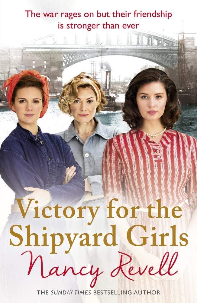 Shipyard Girls hardback collection by Nancy Revell arranged in reading order showing all six covers