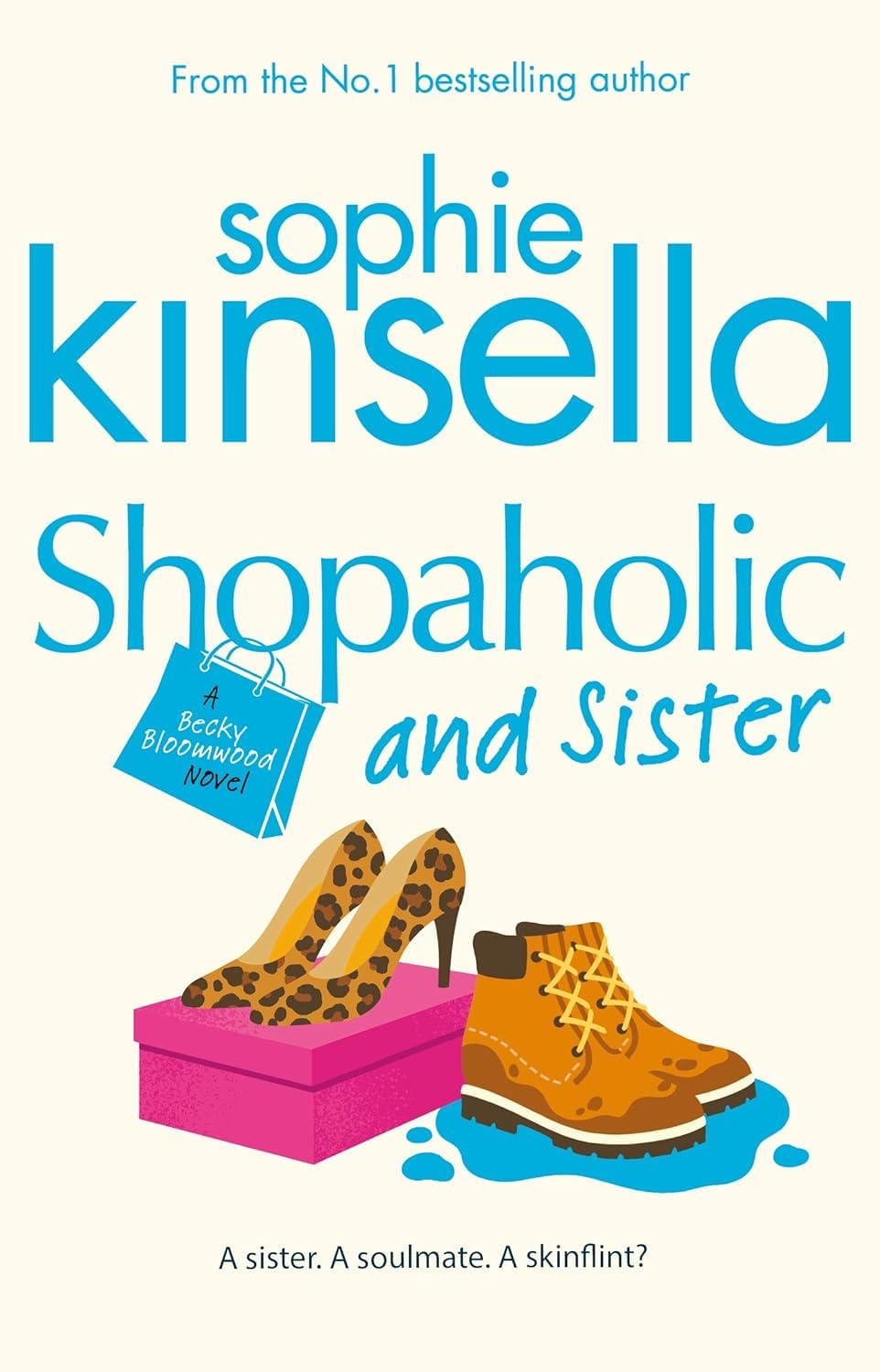 Shopaholic & Baby and Mini Shopaholic paperback book covers from the 8-book Becky Bloomwood set