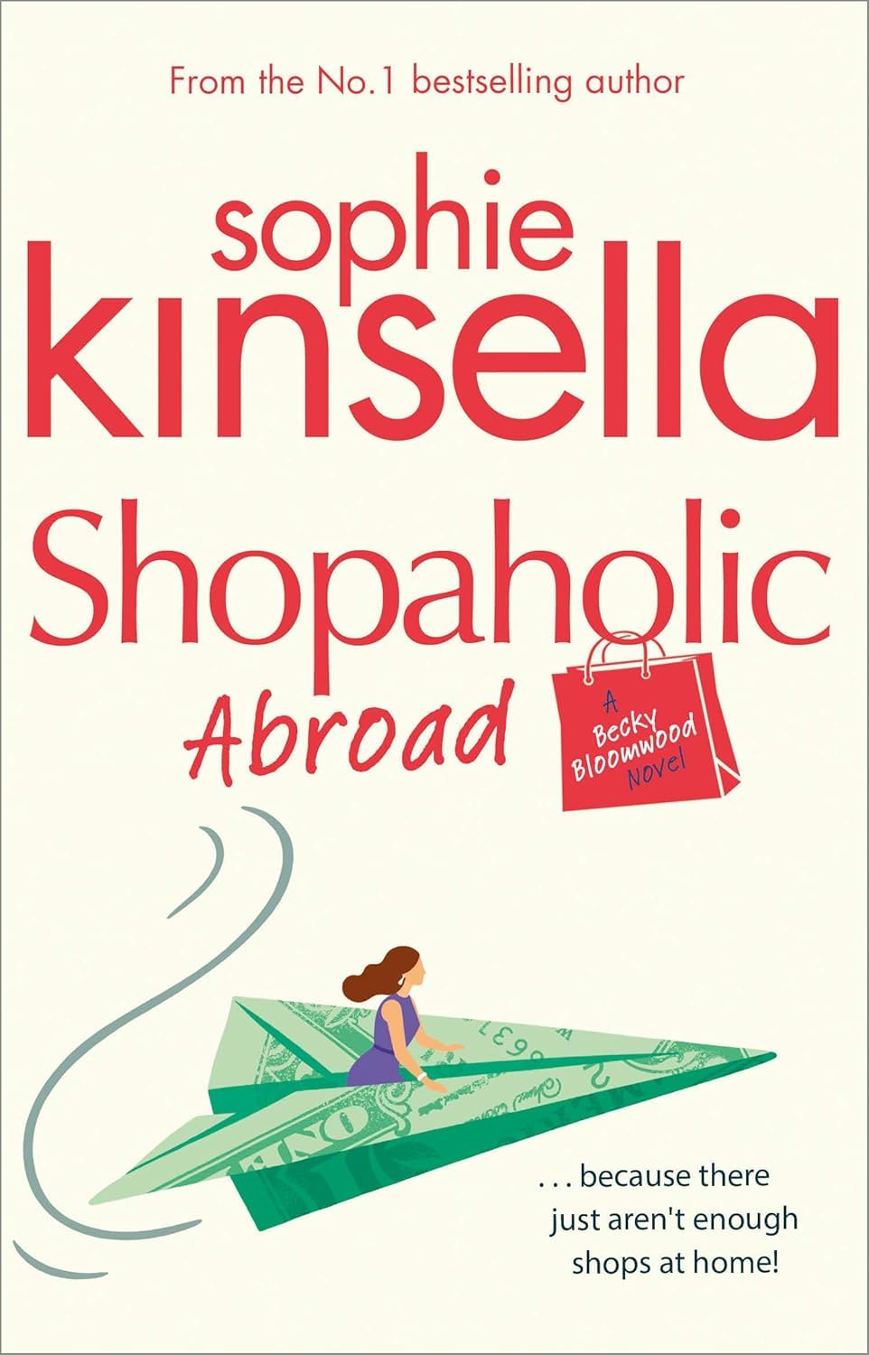 Back cover synopsis view of a paperback title from the Shopaholic series by Sophie Kinsella