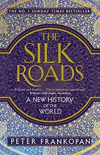 Both paperback books in the Peter Frankopan Silk Roads 2-book collection set shown together
