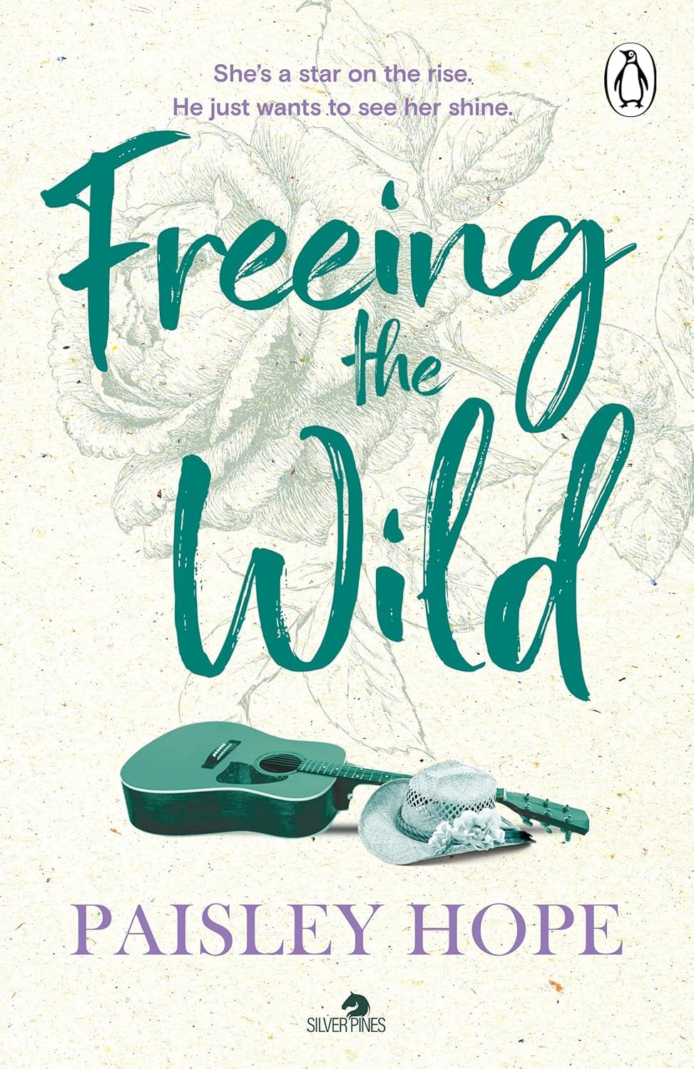 Freeing the Wild by Paisley Hope - front cover of Book 4, shown with the full Silver Pines Ranch paperback set