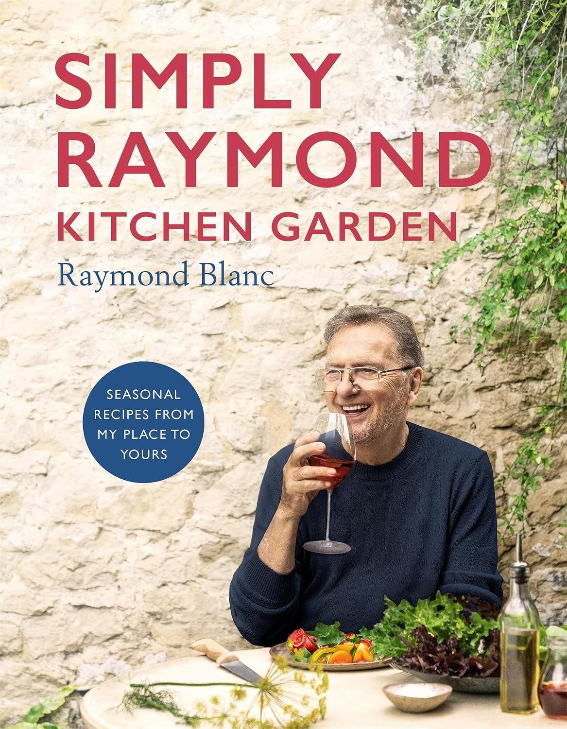 Back cover detail of the Simply Raymond Kitchen Garden, Caribbean Kitchen and Sattvik Kitchen 3 book cookery set
