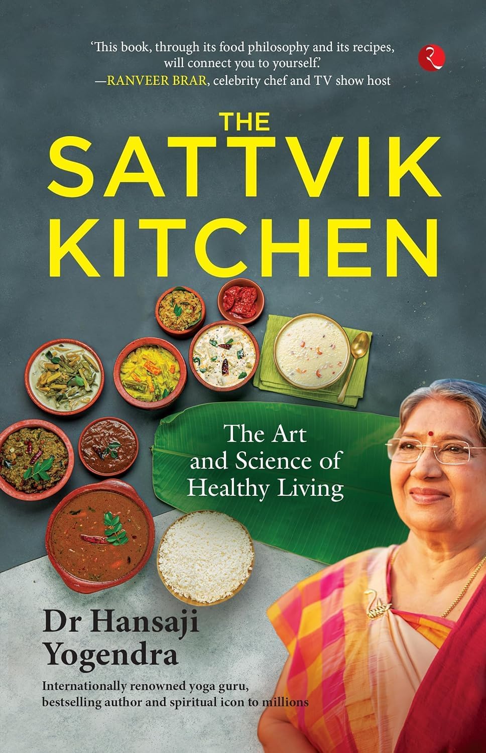 Inside page spread from one of the cookbooks in the Simply Raymond, Caribbean Kitchen and Sattvik Kitchen 3 book set