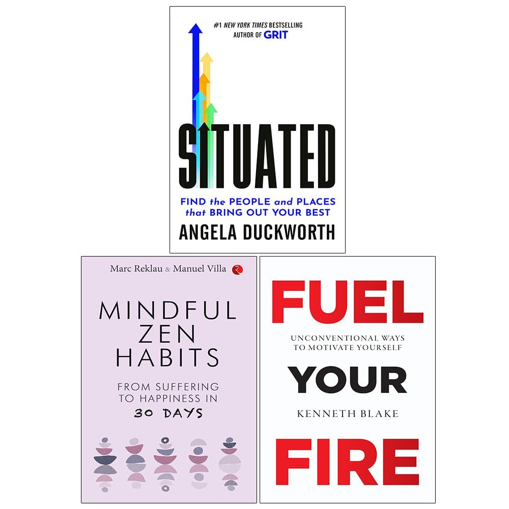 Front cover of Situated by Angela Duckworth, hardcover, part of the 3 books collection set