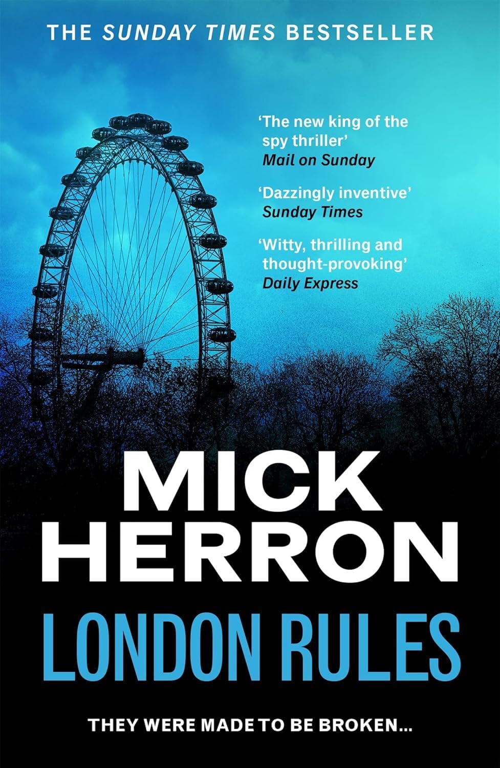 Side-by-side view of all 8 Slough House paperback titles by Mick Herron with spine text visible for easy identification.
