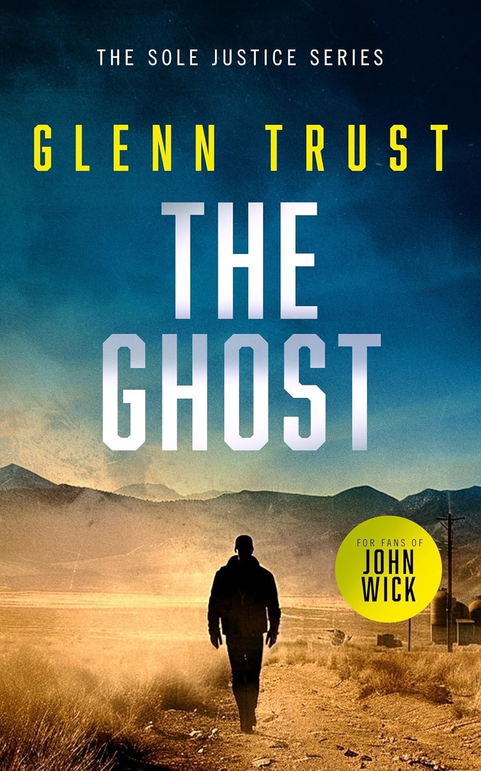 Dark Winter paperback cover, Book 5 of the Sole Justice series by Glenn Trust
