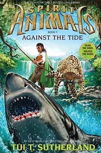 Back cover of the Spirit Animals 13 Books Collection Set with series synopsis and author names