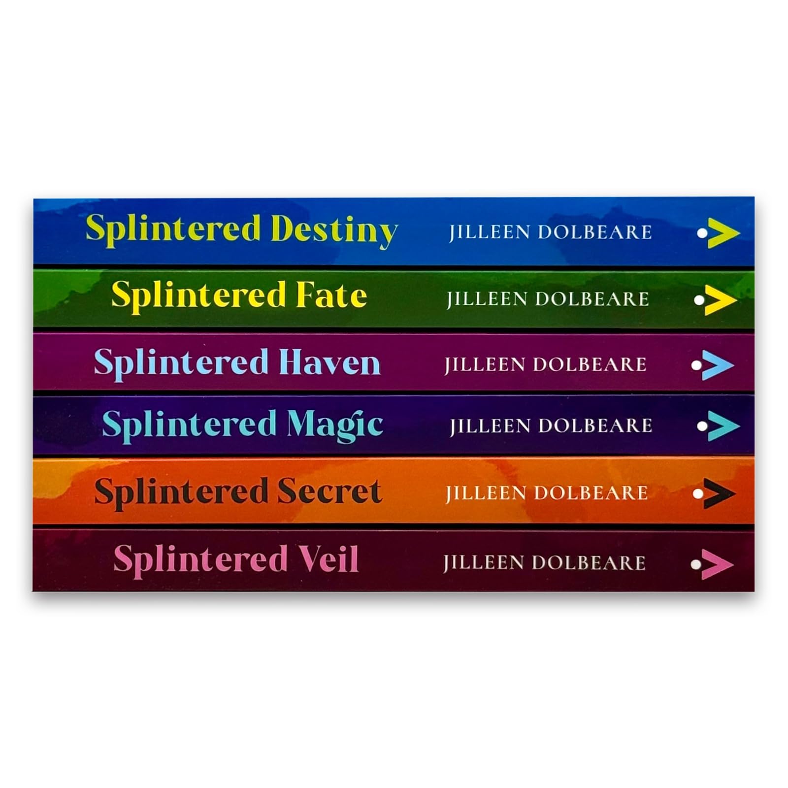 Splintered Magic by Jilleen Dolbeare - paperback book 1 front cover