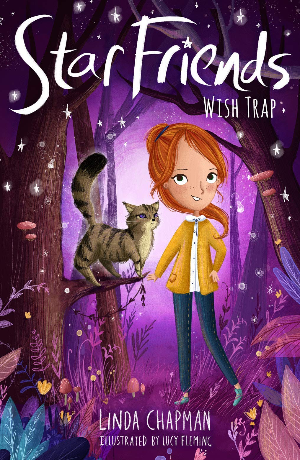 Star Friends series paperback set - close-up of Secret Spell and Dark Tricks book covers