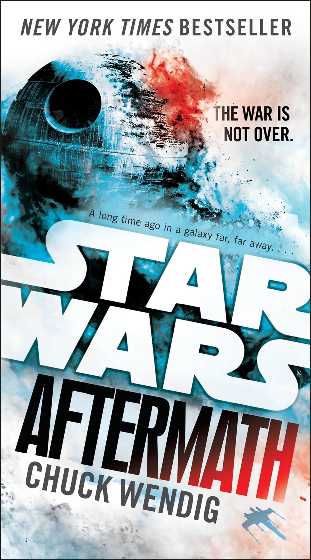 Star Wars Aftermath Trilogy paperback books by Chuck Wendig stacked together showing spine and cover art.