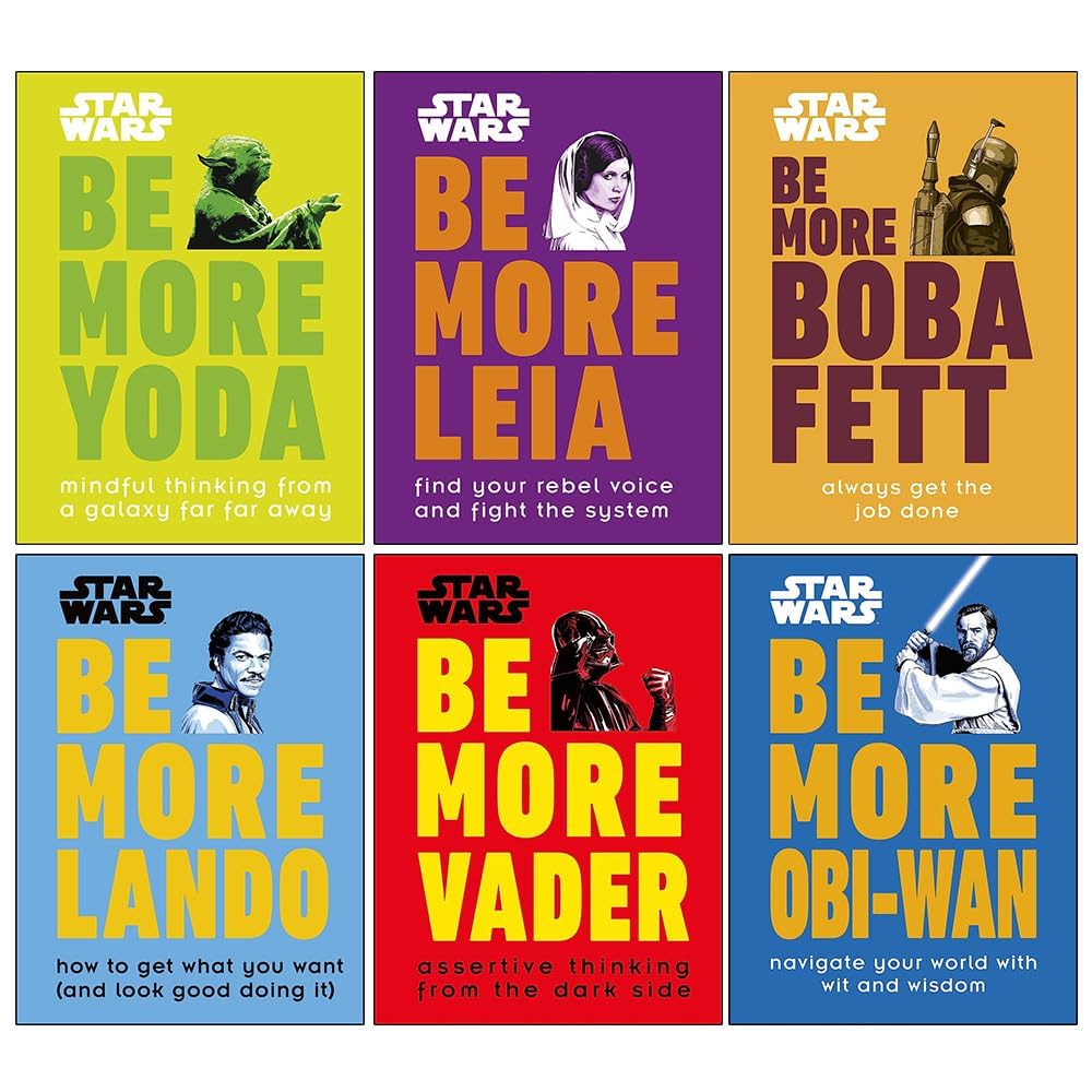 Be More Yoda paperback front cover from the Star Wars Be More 6-book collection by Christian Blauvelt