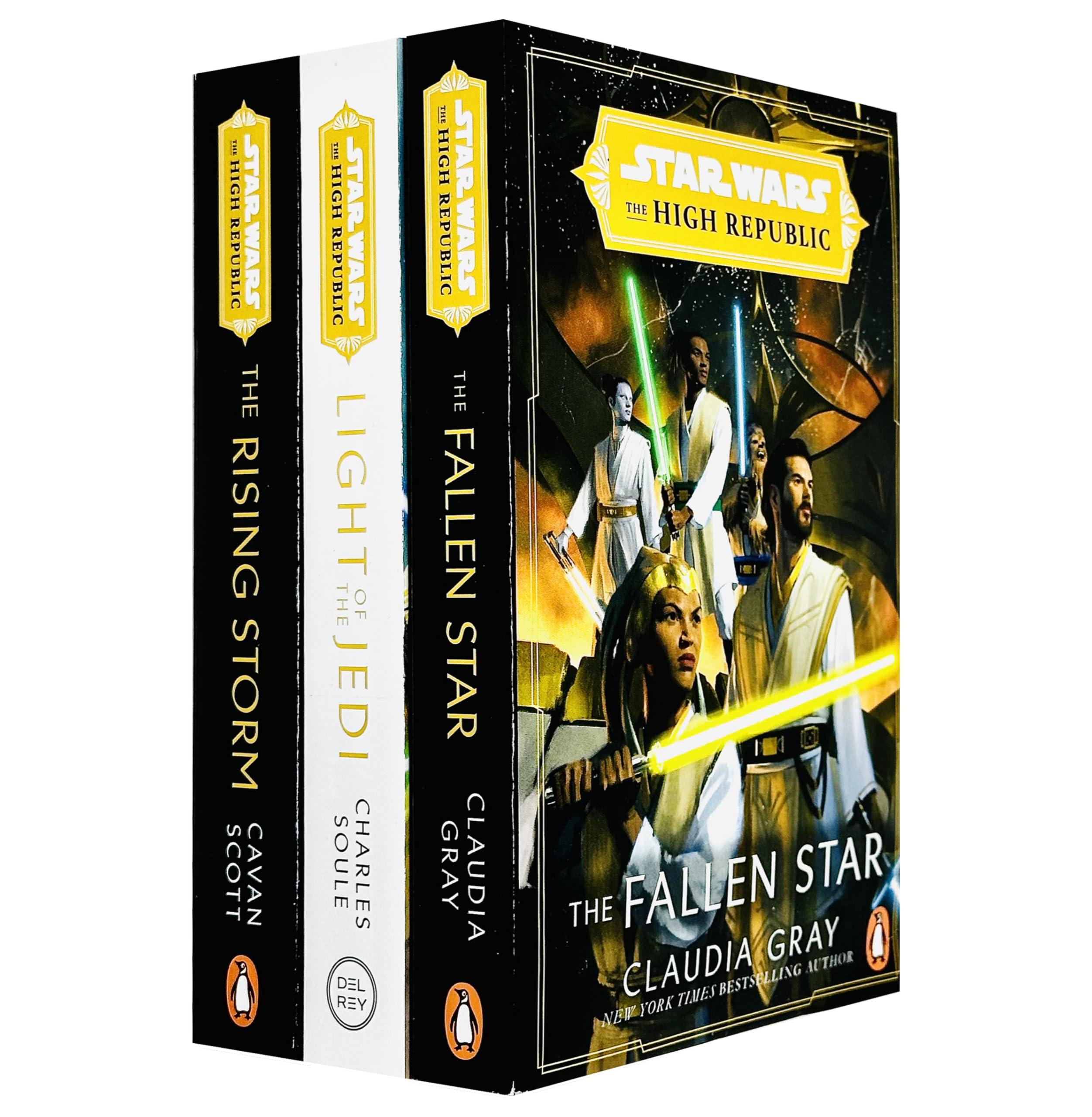 Front cover of the Star Wars: The High Republic Series 3 Books Collection Set paperback box set