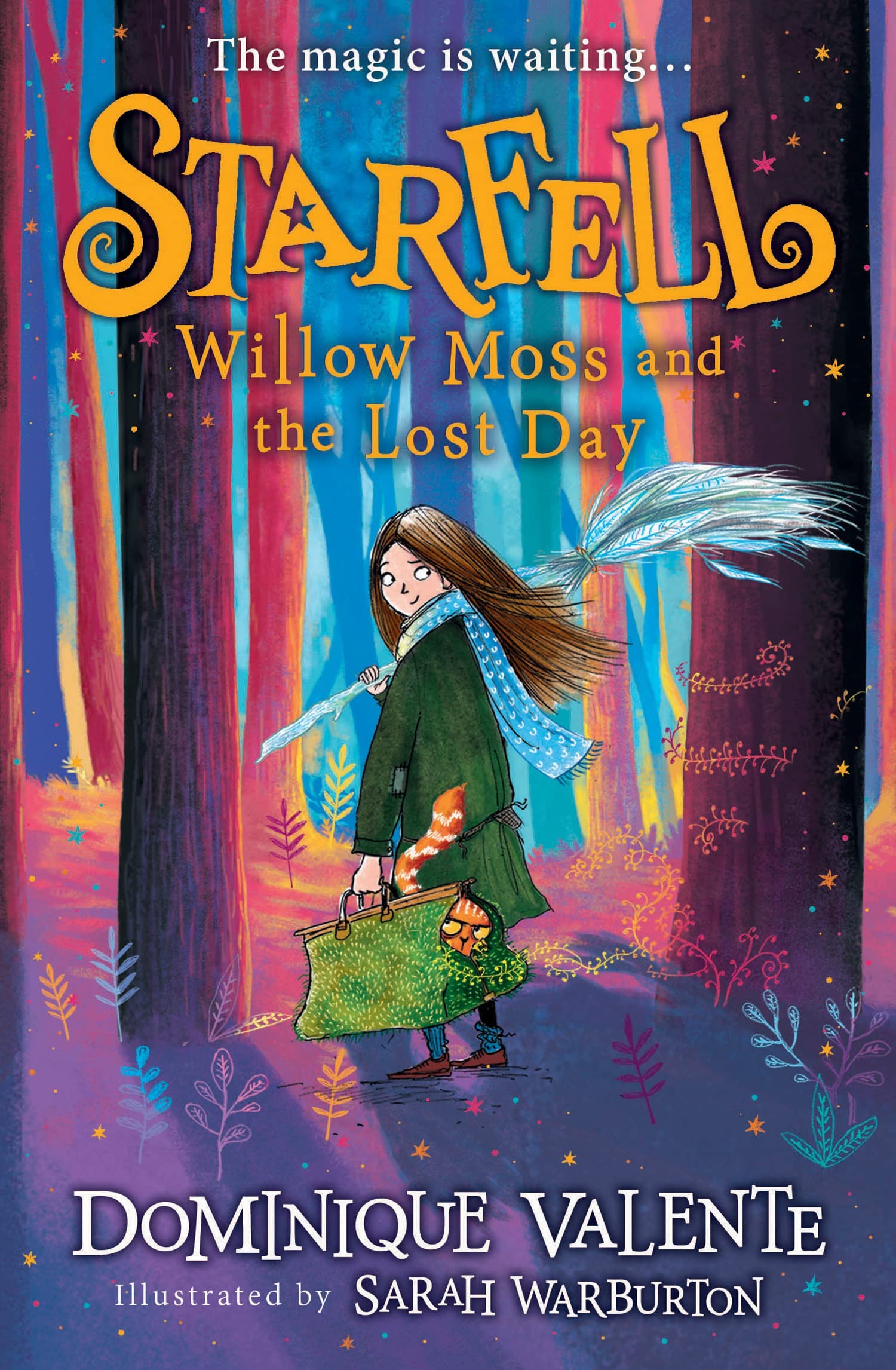 Starfell Willow Moss and the Vanished Kingdom paperback front cover, book 3 in the Dominique Valente series