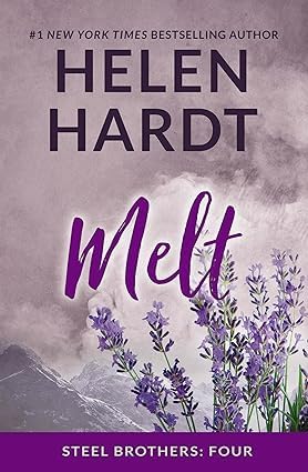 Back cover of Melt and Burn paperback books from the Steel Brothers Saga by Helen Hardt