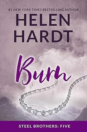 Melt and Burn paperback books by Helen Hardt shown together as the Steel Brothers Saga 2-book collection set