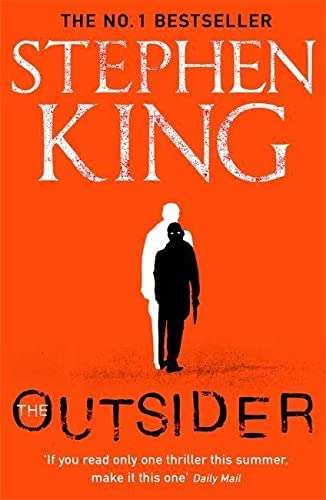 Close-up of a Stephen King hardback cover design from the 4 books collection set.