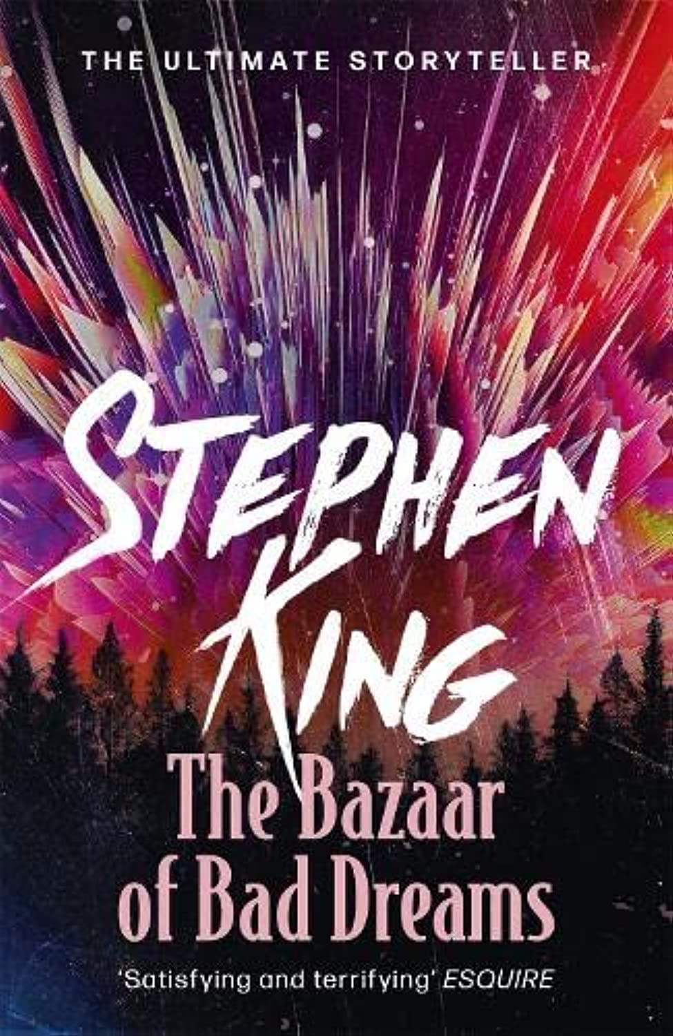 Elevation by Stephen King paperback front cover