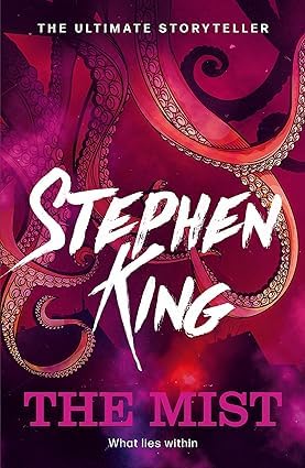The Mist by Stephen King paperback cover, part of the Stephen King 3 book collection set