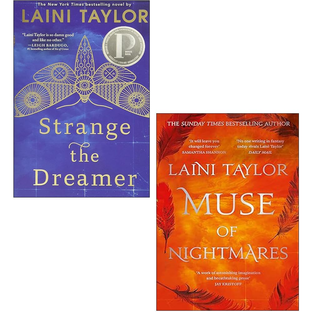 Front cover of Strange the Dreamer paperback by Laini Taylor, Book 1 in the Strange the Dreamer series