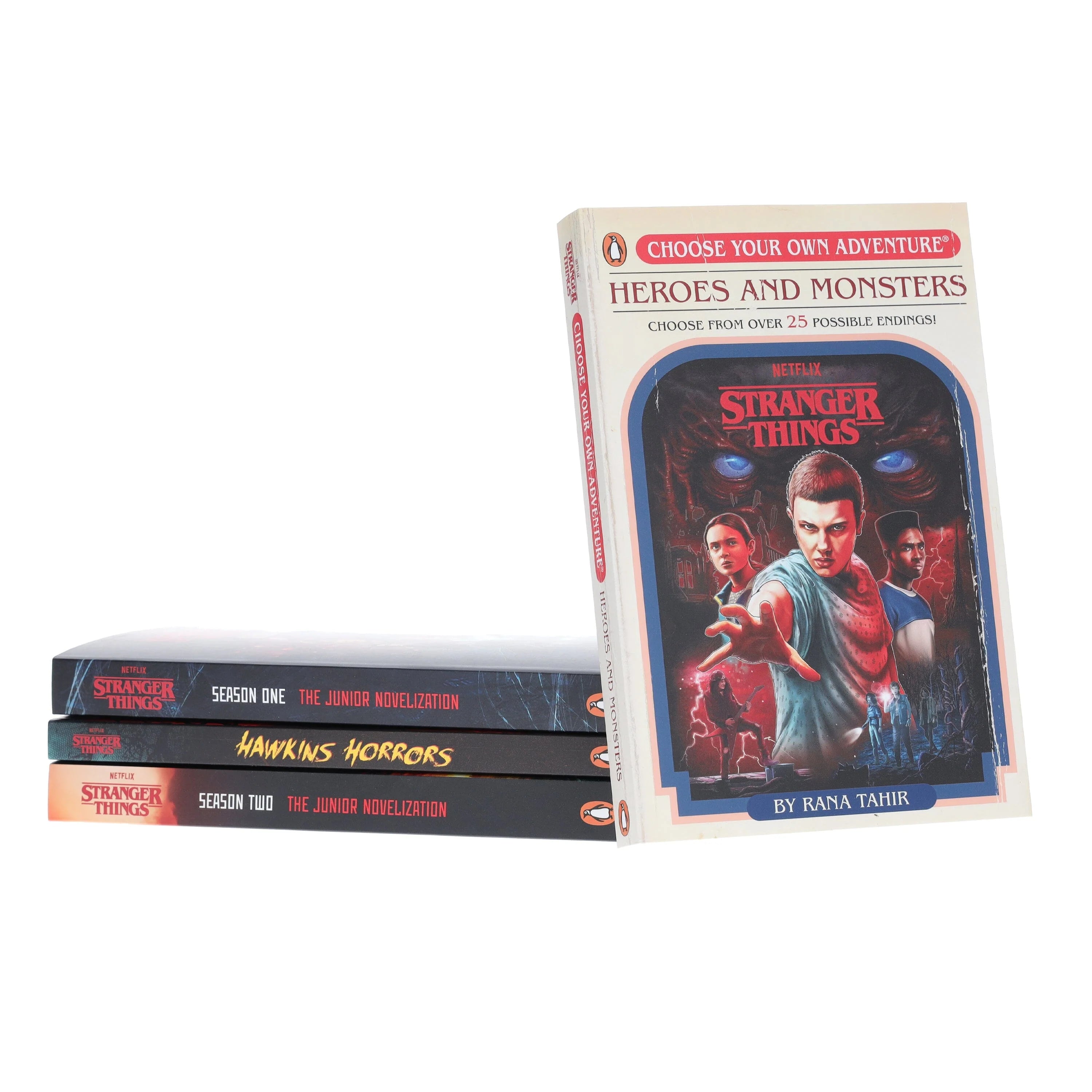 Thumbnail view of the Stranger Things 4 Books Collection Set paperback bundle for readers ages 7-10