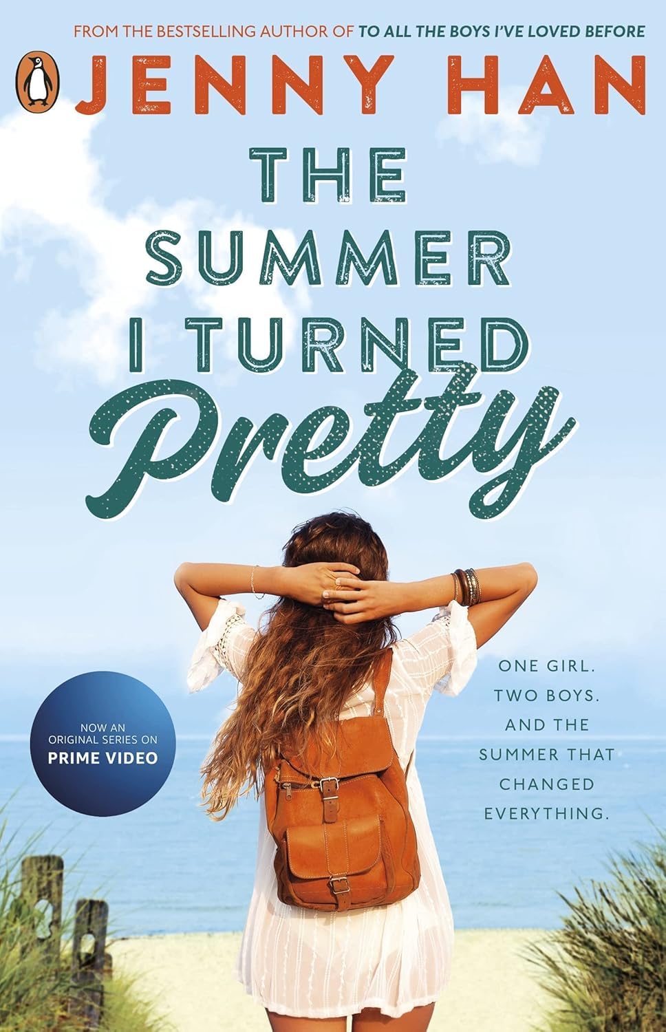 All six paperback novels fanned out, showing The Summer I Turned Pretty and Burn for Burn trilogies side by side
