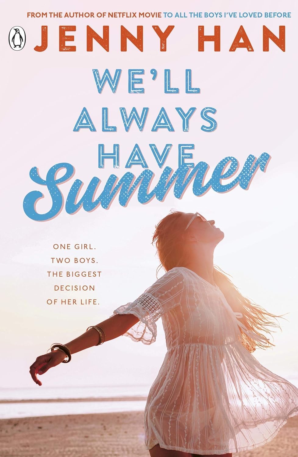 Close-up of the Burn for Burn trilogy paperback covers by Jenny Han and Siobhan Vivian