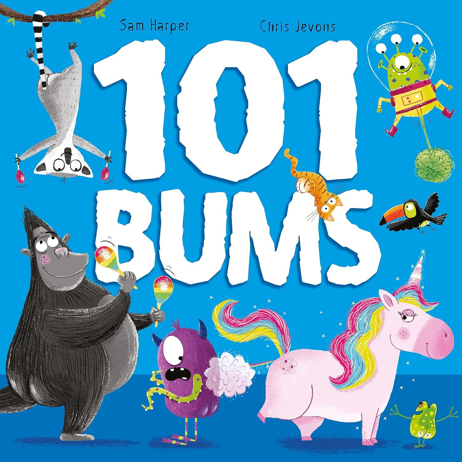 101 Bums paperback cover from the Superpoop 10 book set