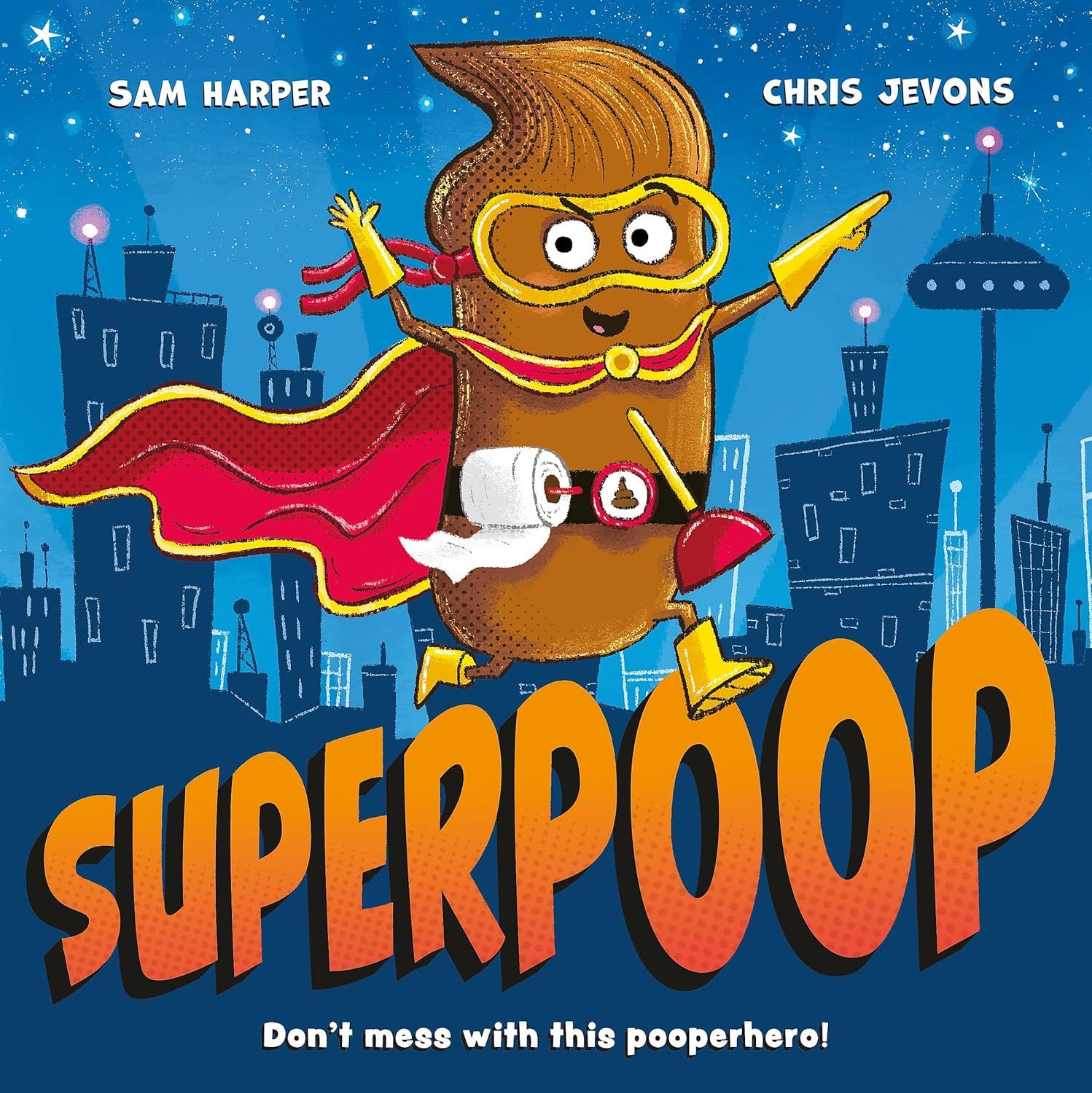 Superpoop paperback cover from the Superpoop 10 book set