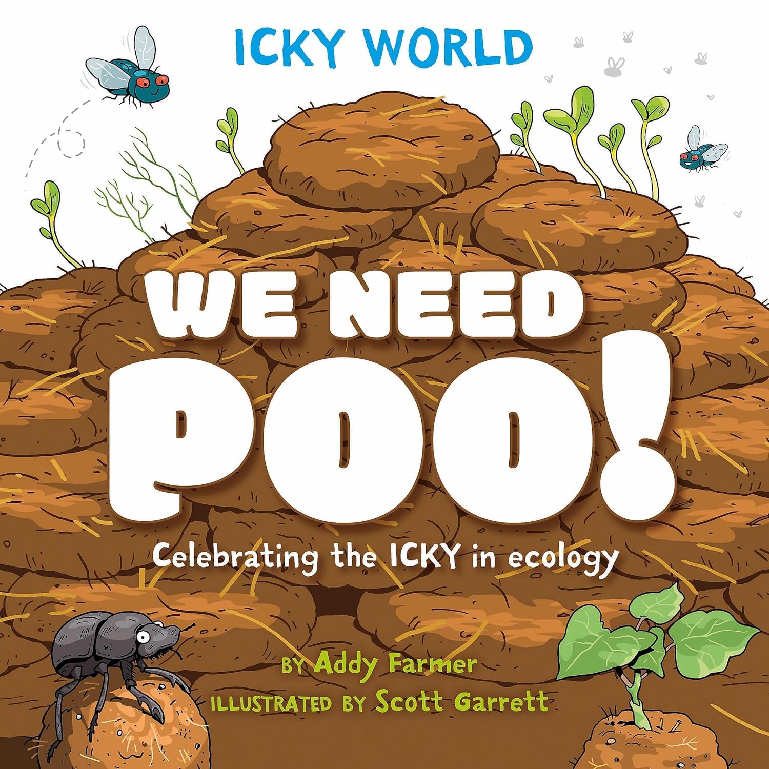 The Wee that Animals Pee paperback cover from the Superpoop 10 book set