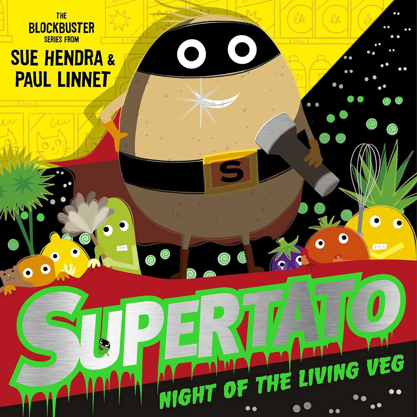 Supertato: Night of the Living Veg paperback cover from the 5 books collection set