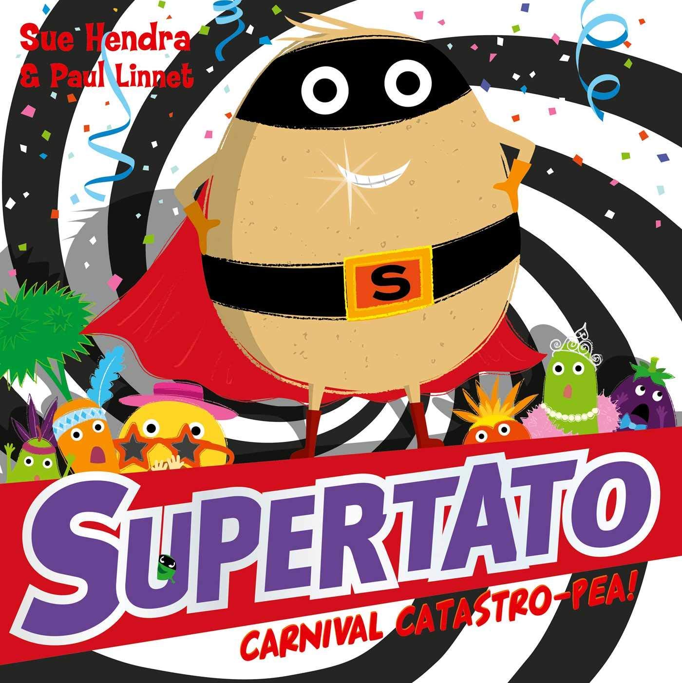 Supertato: Carnival Catastro-Pea paperback cover from the 5 books collection set