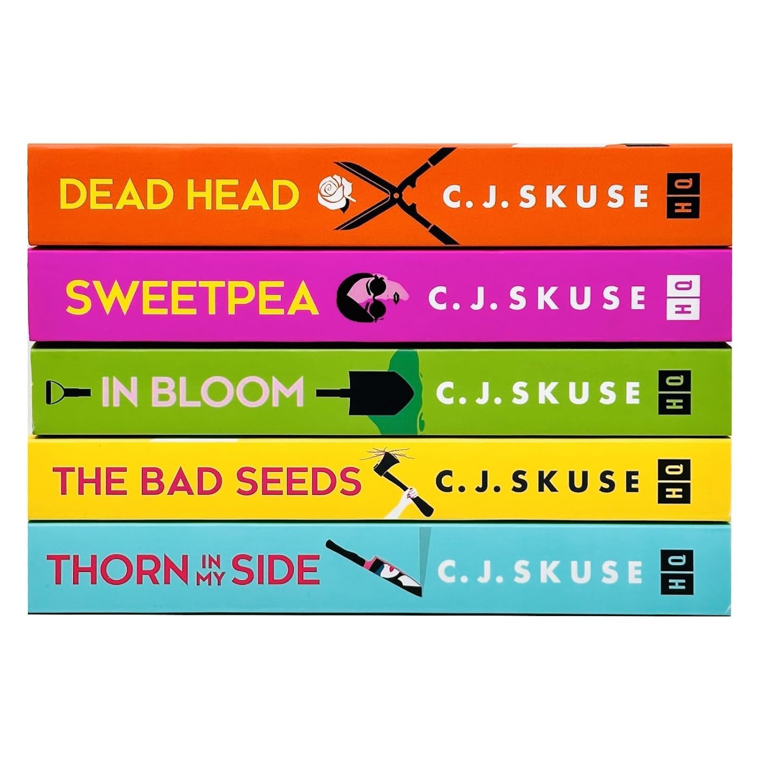 Sweetpea by C.J. Skuse paperback book cover, book 1 in the series