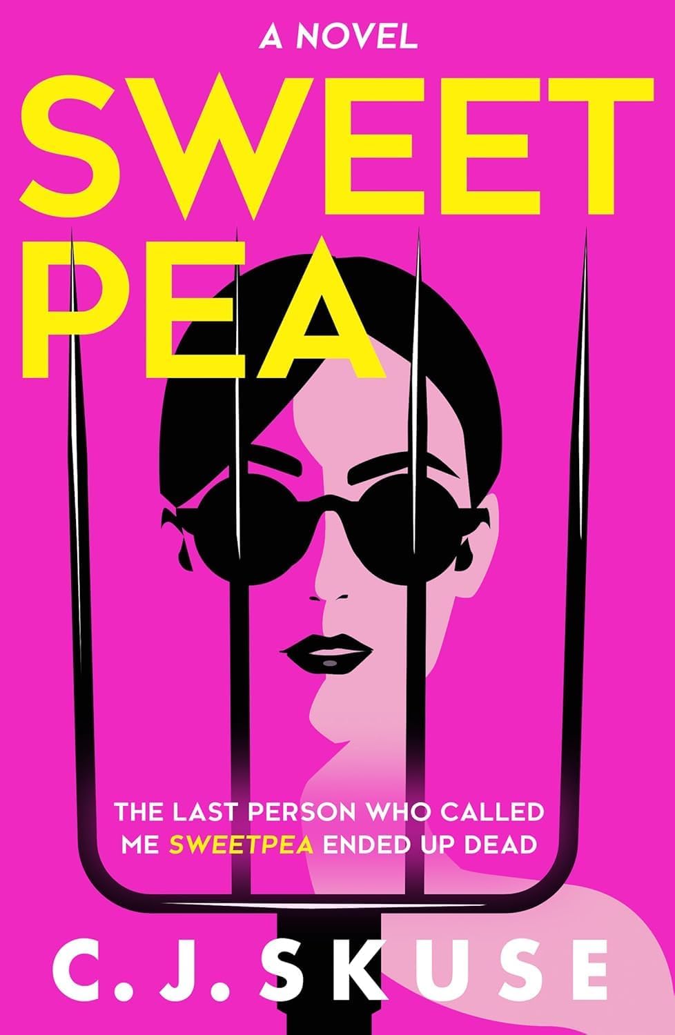 Dead Head by C.J. Skuse paperback book cover, book 3 in the Sweetpea series