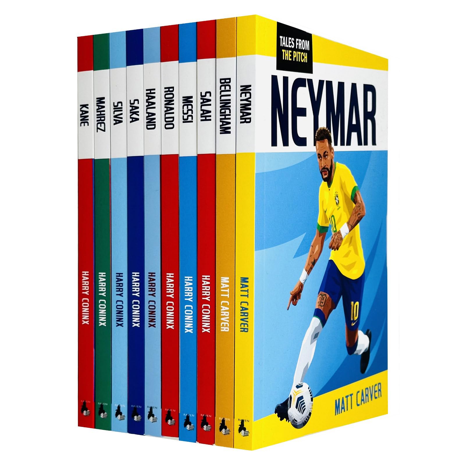 Tales From the Pitch Series 2 10 Books Collection Set by Harry Coninx & Matt Carver - front cover of paperback box set for ages 9-14