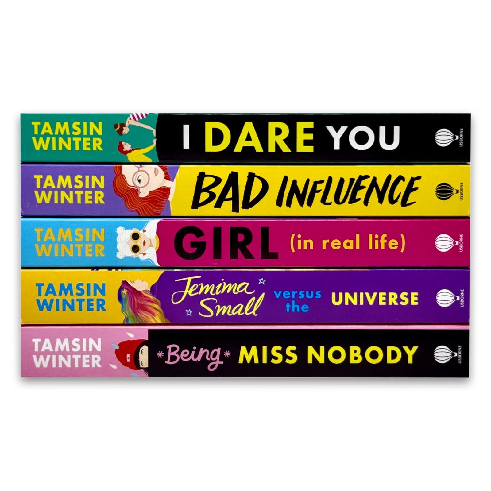 Front cover of I Dare You by Tamsin Winter, paperback book from the 5 book collection set