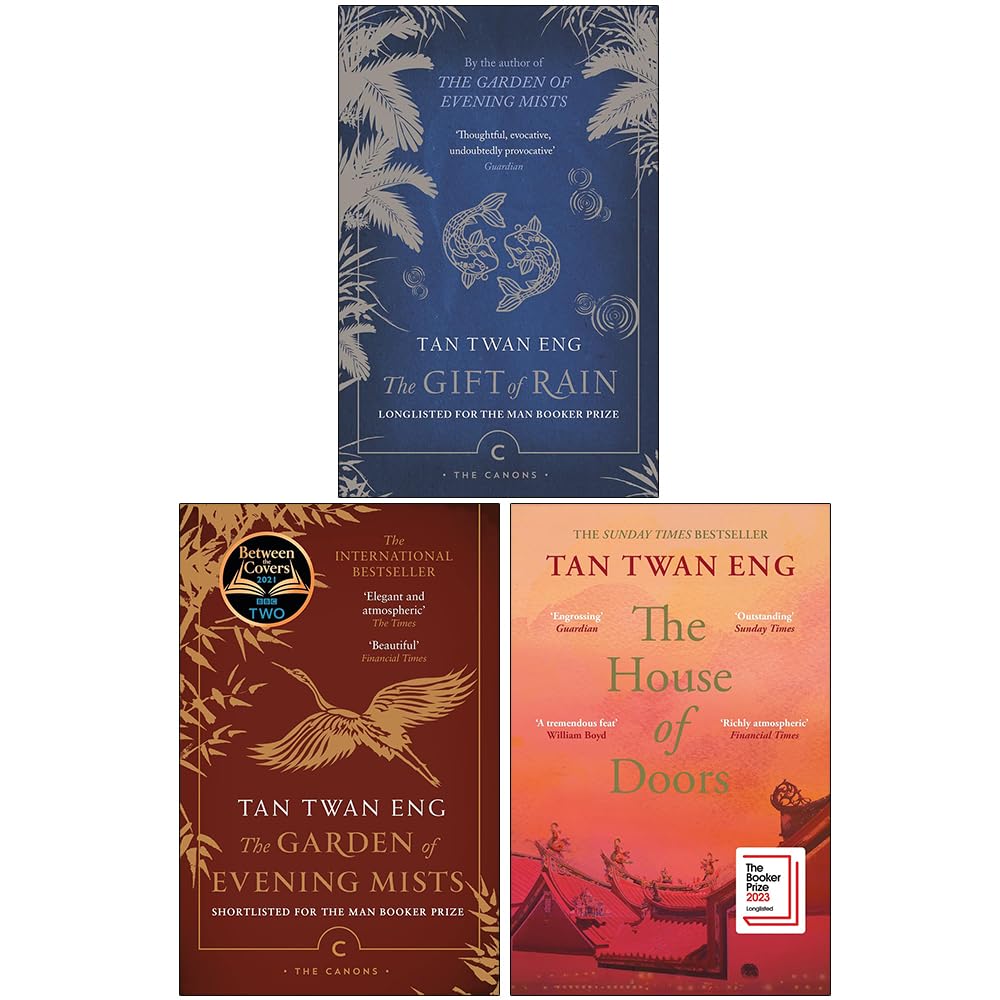 Tan Twan Eng 3 Books Collection Set paperback - front cover of The House of Doors